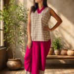Printed Tunic & Dhoti Pants 2-Piece Set
